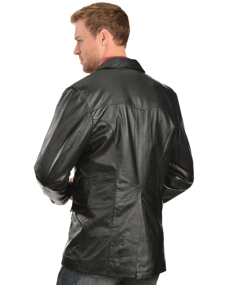 Scully Lamb Leather Blazer - Big