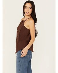 Shyanne Women's Embellished Halter Tank
