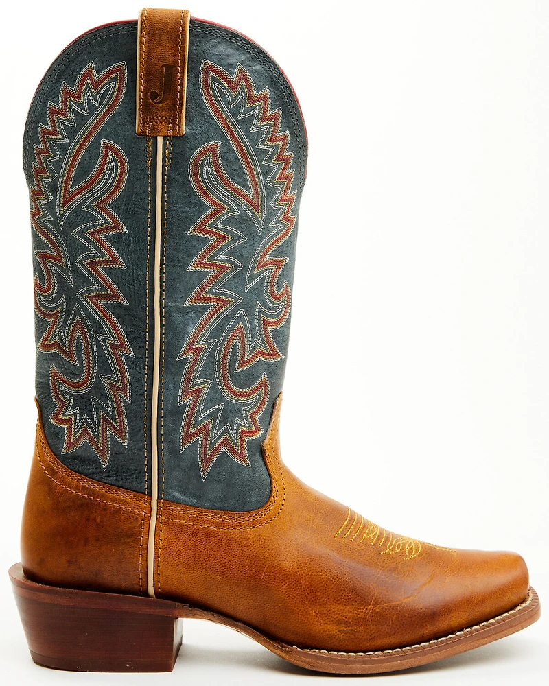 Justin Men's Show Off Western Boots - Square Toe