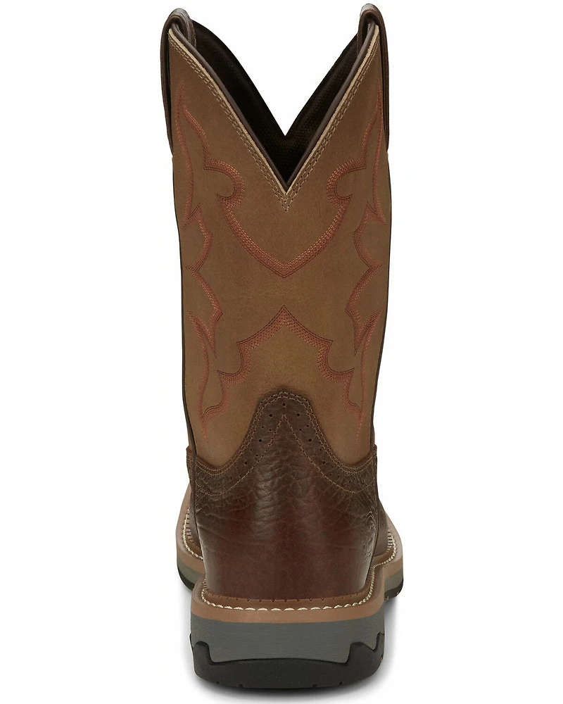 Justin Men's Boot Barn Exclusive Carbide Western Work Boots - Soft Toe