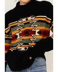 Panhandle Women's Southwestern Print Sweater