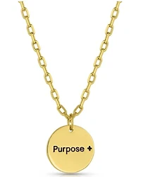 Montana Silversmiths Women's Purpose More Faith Pendant Necklace
