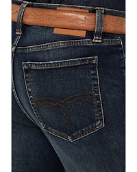 Blue Ranchwear Men's Bandera Wash Bronson Slim Straight Stretch Denim Jeans
