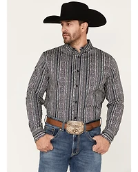 Cody James Men's Marsh Paisley Print Button Down Western Shirt