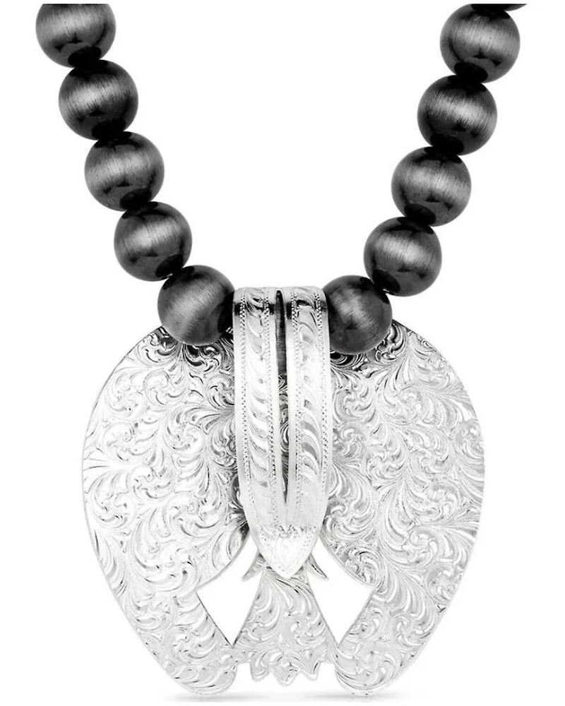 Montana Silversmiths Women's Rise Above Beaded Pendant Necklace