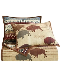 HiEnd Accents 3pc Home On The Range Reversible Quilt Set - Full/Queen