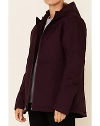 Ariat Women's Plum Perfect Rebar Duracanvas Insulated Zip-Front Work Jacket