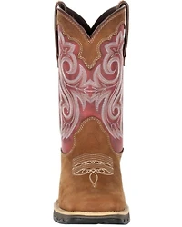 Durango Women's Red Western Boots - Square Toe