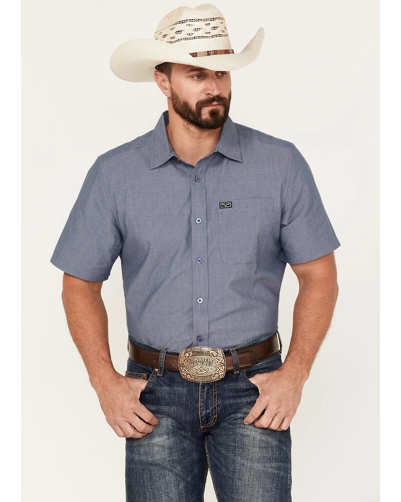 Kimes Ranch Lineville Performance Short Sleeve Button-Down Shirt