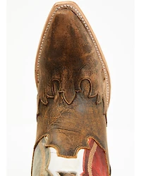 Dan Post Women's Senorita 13" Star Overlay Western Boots - Snip Toe