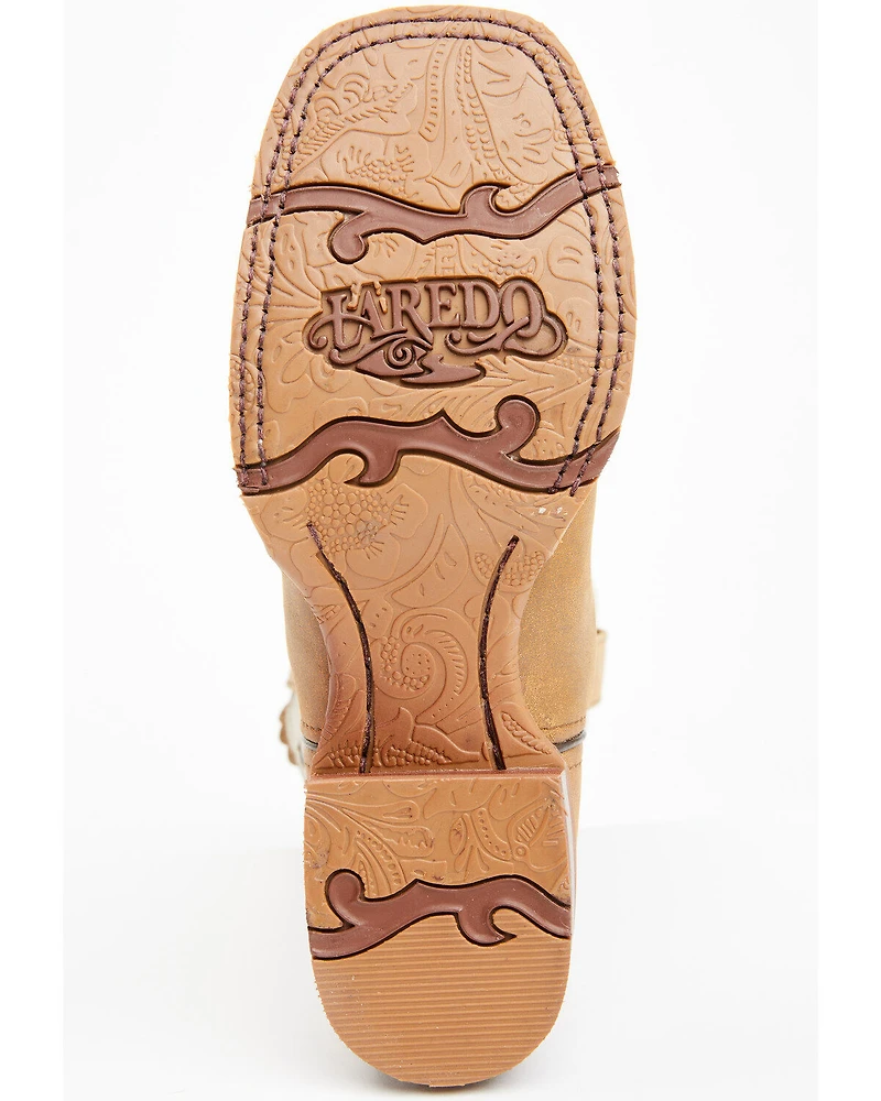 Laredo Women's Underlay Western Boots - Broad Square Toe