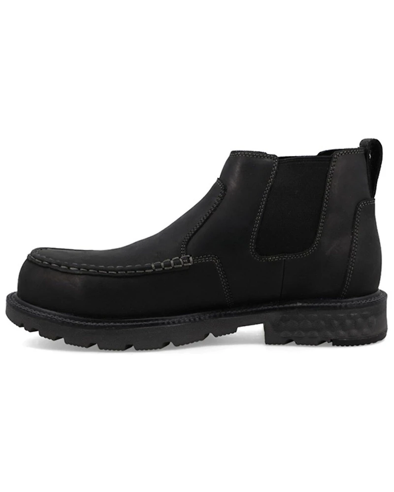 Twisted X Men's 4" Chelsea Moc Work Boots - Nano Toe