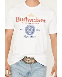 Buckwear Men's Budweiser Short Sleeve Graphic T-Shirt