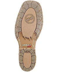 Double H Men's I.C.E. Saddle Vamp Western Work Boots - Broad Square Toe