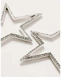 Lainey Wilson Women's Bell Bottom Charm Star Hoop Earrings