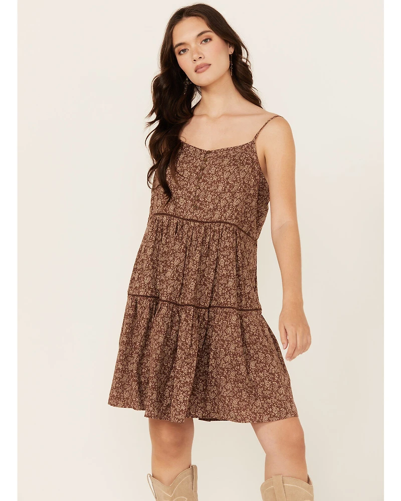 Cleo + Wolf Women's Beau Printed Mini Dress