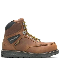 Wolverine Men's Brown Hellcat Lace-Up Work Boots - Composite Toe