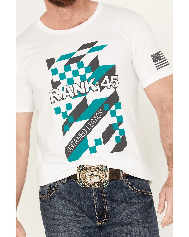 RANK 45® Men's Logo Graphic Short Sleeve T-Shirt
