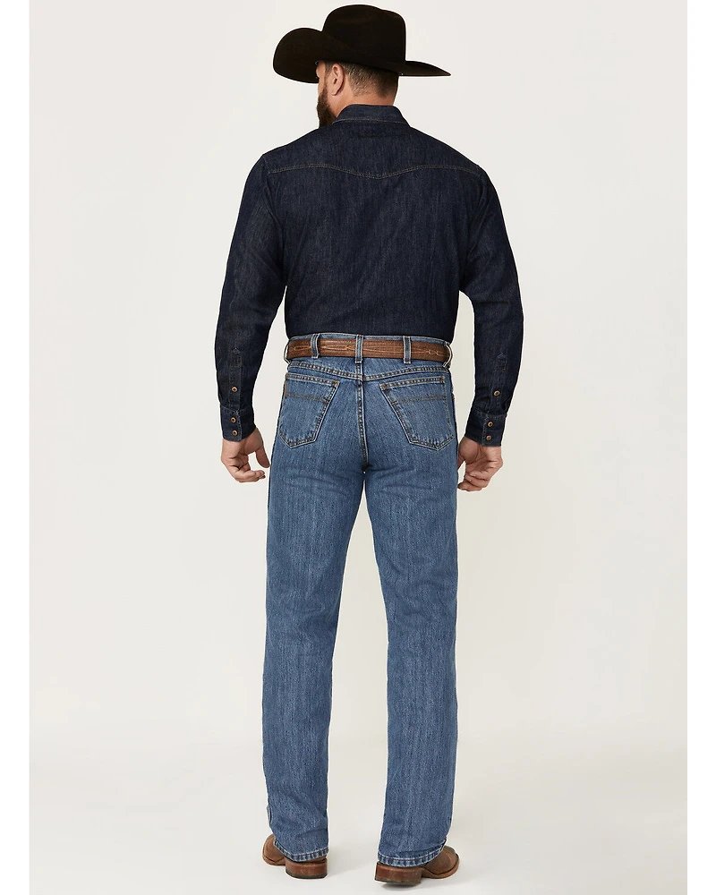 Cinch Men's Bronze Label Medium Wash Slim Fit Tapered Denim Jeans