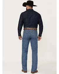 Cinch Men's Bronze Label Medium Wash Slim Fit Tapered Denim Jeans