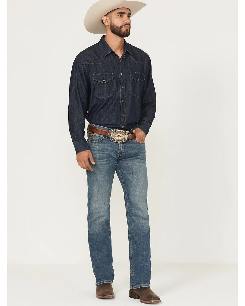 Ariat Men's M7 Medium Wash Slim Straight Stretch Denim Jeans