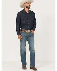 Ariat Men's M7 Medium Wash Slim Straight Stretch Denim Jeans