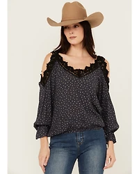 Wild Moss Women's Cold Shoulder Top