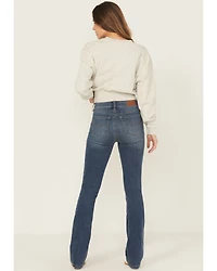 Shyanne Women's Celeste High Rise Bootcut Stretch Denim Jeans