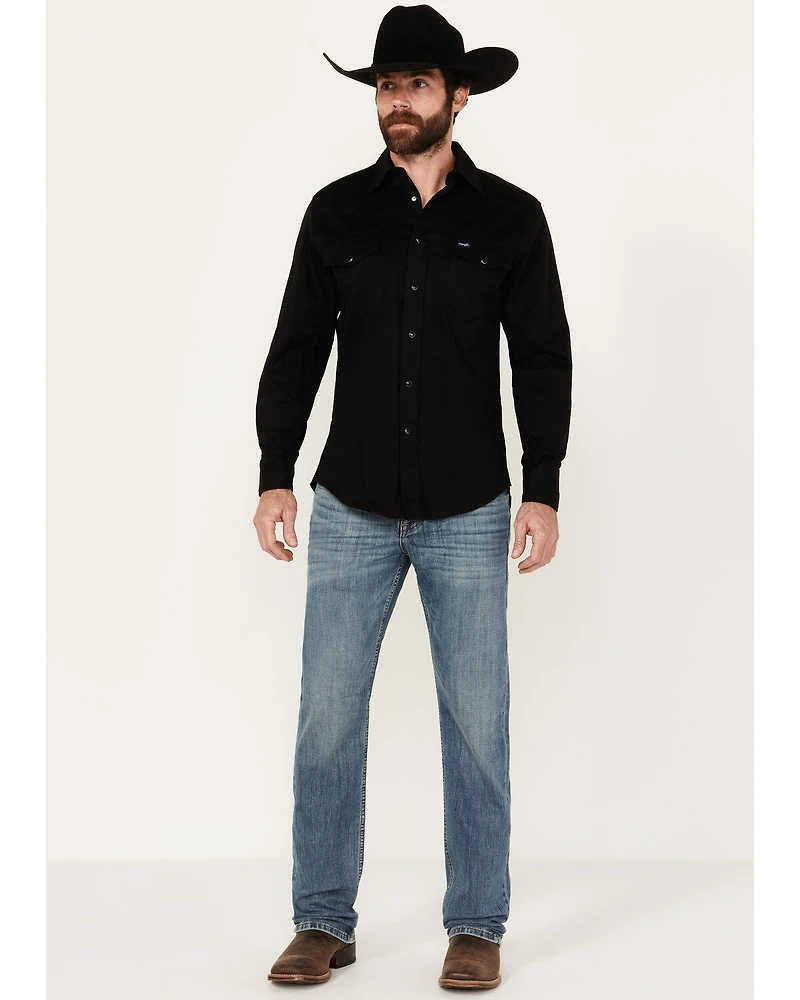 Moonshine Spirit Men's Daybreak Wash Decker Slim Straight Stretch Denim Jeans