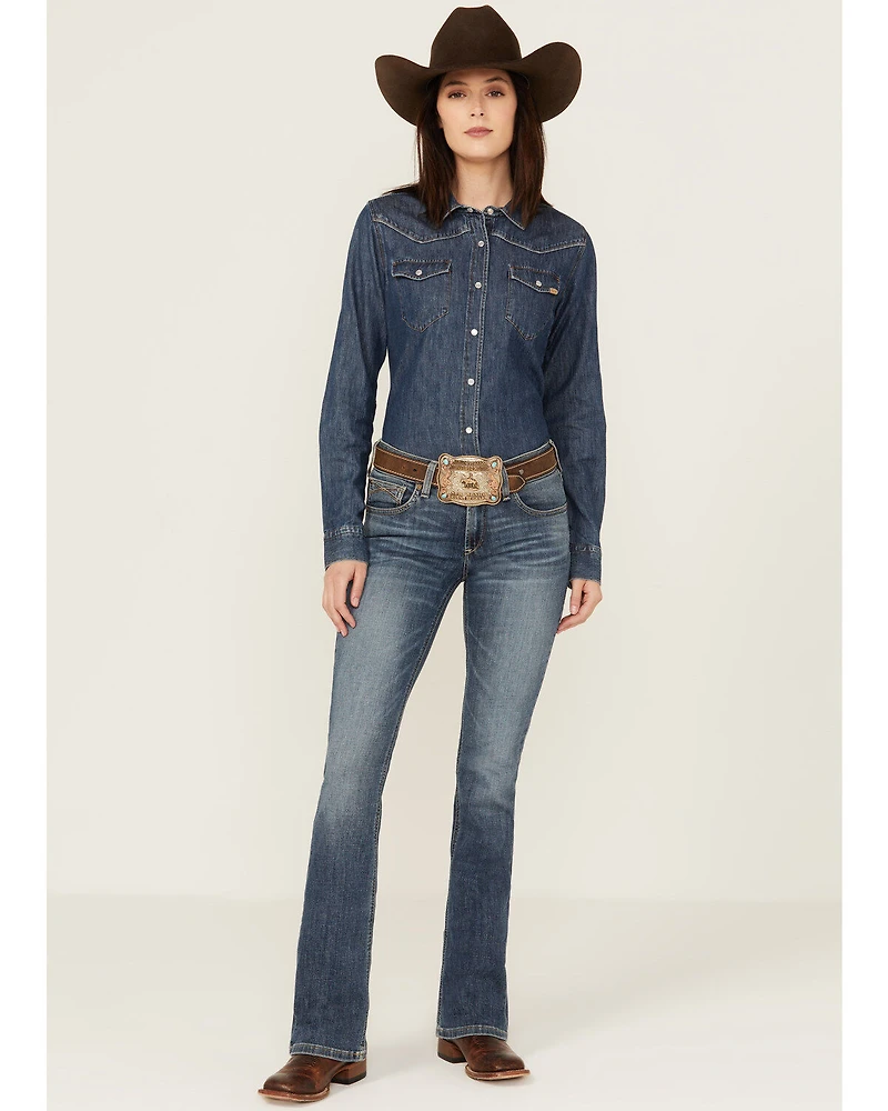 Ariat Women's Dark Wash Ella Bootcut Denim Jeans