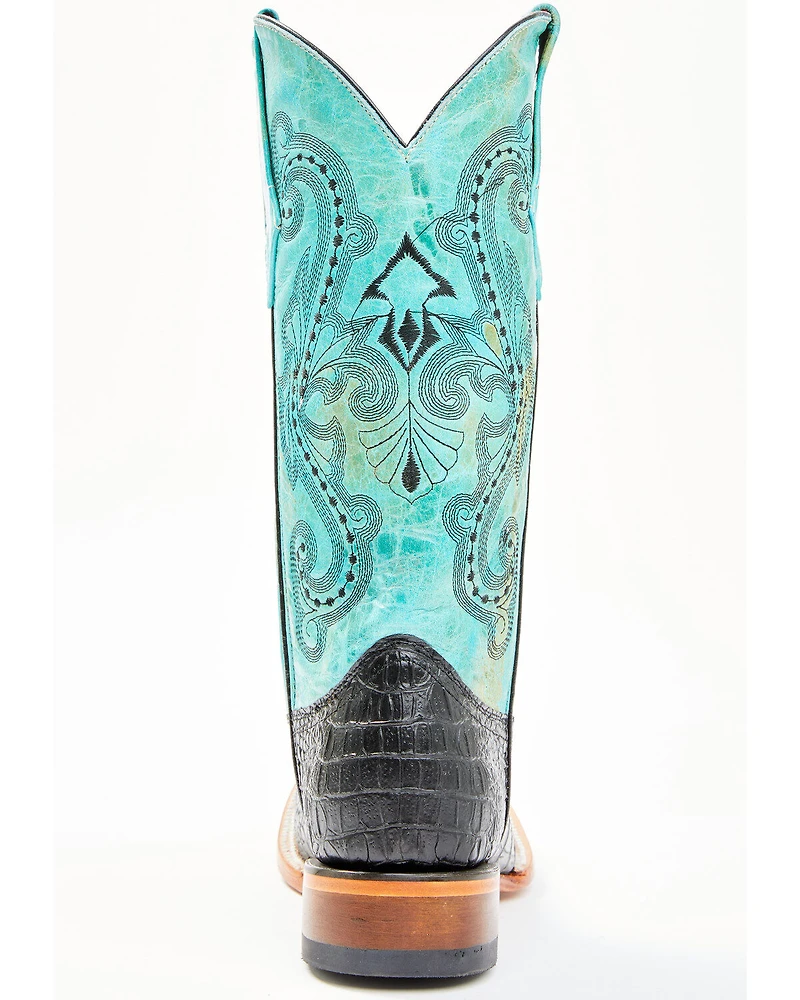 Ferrini Women's Caiman Tail Print Western Boots