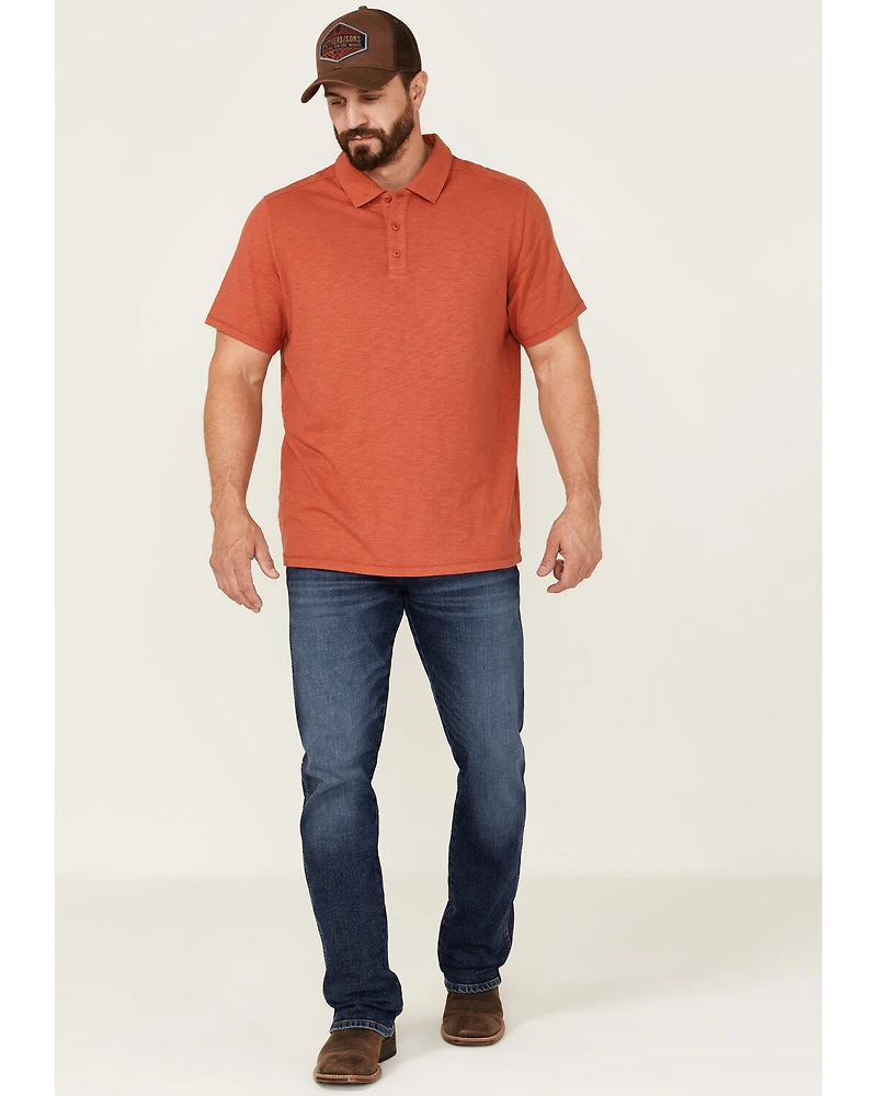 Brothers and Sons Men's Slub Polo Shirt