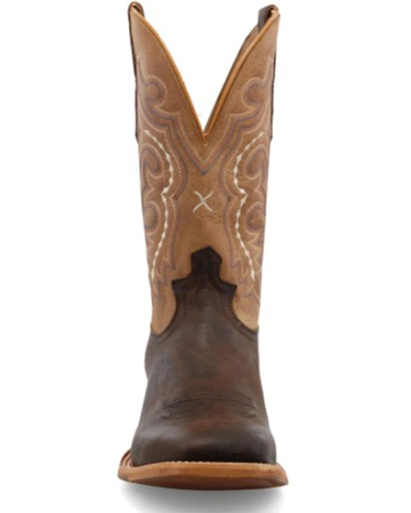 Twisted X Men's Rancher Western Boot - Broad Square Toe