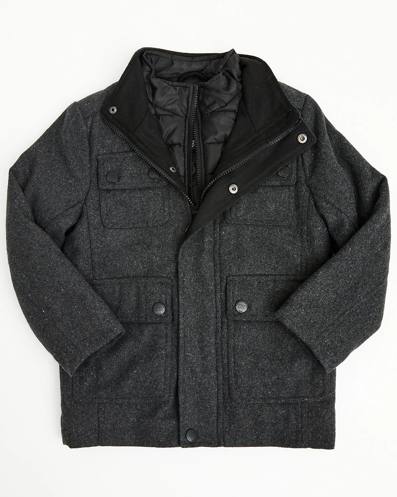 Urban Republic Boys' Military Jacket
