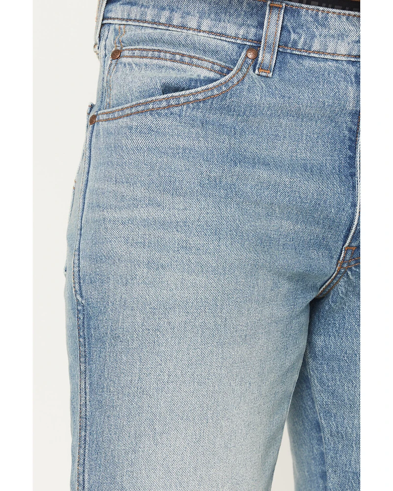 Levi’s Men’s 537 Running Early Light Wash Western Bootcut Stretch Denim Jeans