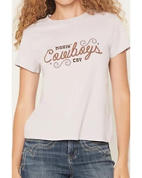 Idyllwind Women's Makin' Cowboys Cry Short Sleeve Graphic Baby Tee