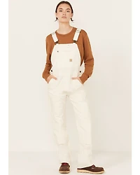 Carhartt Women's Rugged Flex® Loose Fit Canvas Bib Overalls