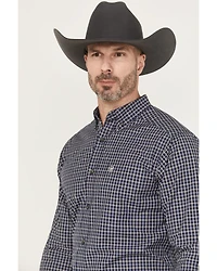 Ariat Men's Canaan Pro Series Plaid Print Long Sleeve Button-Down Stretch Western Shirt