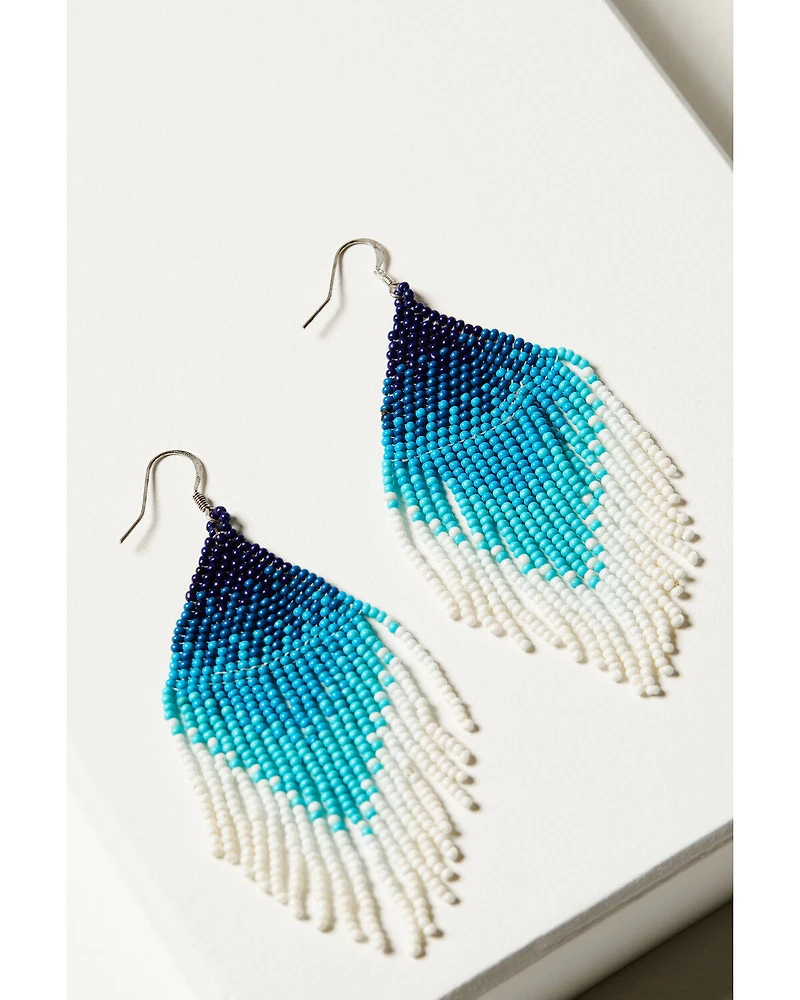 Idyllwind Women's Pacifica Beaded Fringe Earrings