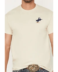 Riot Society Men's Bucking Bull Short Sleeve Graphic T-Shirt