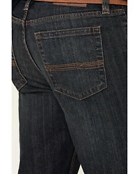 Cody James Men's Barn Sour Wash Jackson Slim Straight Stretch Denim Jeans