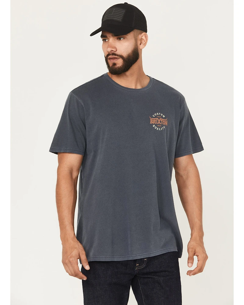 Brixton Men's Gibson Short Sleeve Graphic T-Shirt