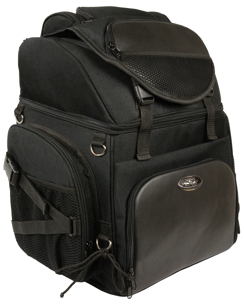Milwaukee Leather Large Nylon Sissy Bar Travel Back Pack