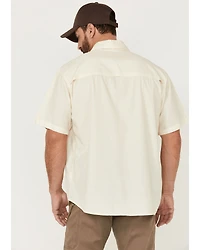 Resistol Men's Solid Short Sleeve Button-Down Western Shirt
