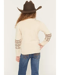 Cotton & Rye Girls' Longhorn Sweater