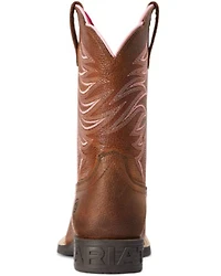 Ariat Girls' Firecatcher Rowdy Western Boots - Broad Square Toe
