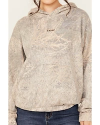 Tribe Kelley Women's Camo Down Yonder Mossy Oak Print Hoodie
