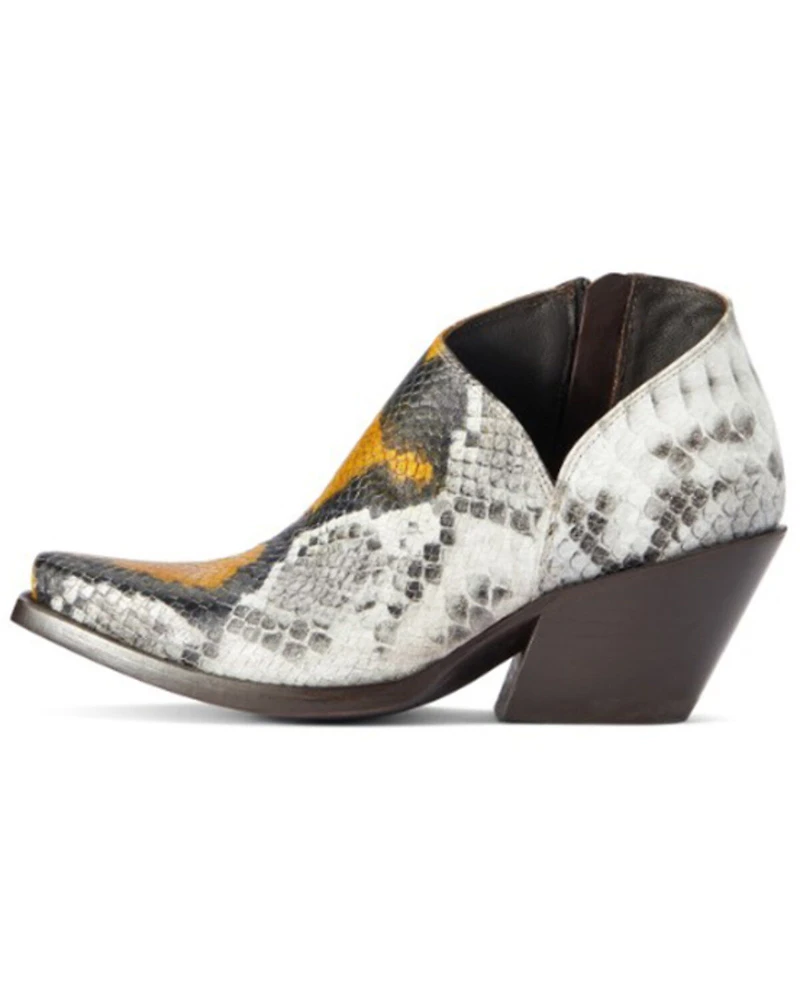 Ariat Women's Jolene Snake Print Western Fashion Booties - Snip Toe
