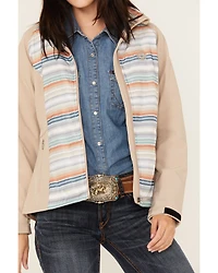 Hooey Women's Serape Striped Softshell Jacket