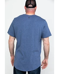 Hawx Men's Pocket Henley Short Sleeve Work T-Shirt - Tall